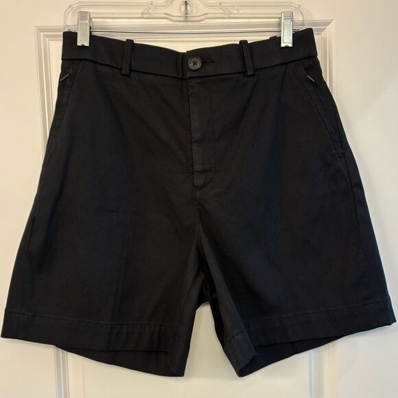 SPANX SPANXsupersmoothM Stretch Twill Short 7" Inseam Black Women's Size Medium - Picture 6 of 10